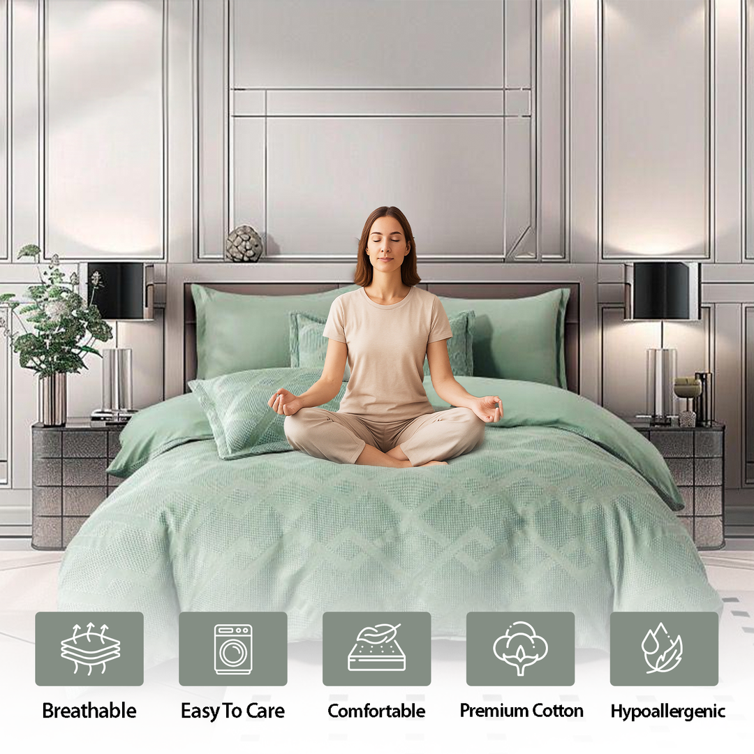 Royal Comfort King Bed Sheet Size 6 PCs Set – Premium Quality & Elegant Look (6FM62)