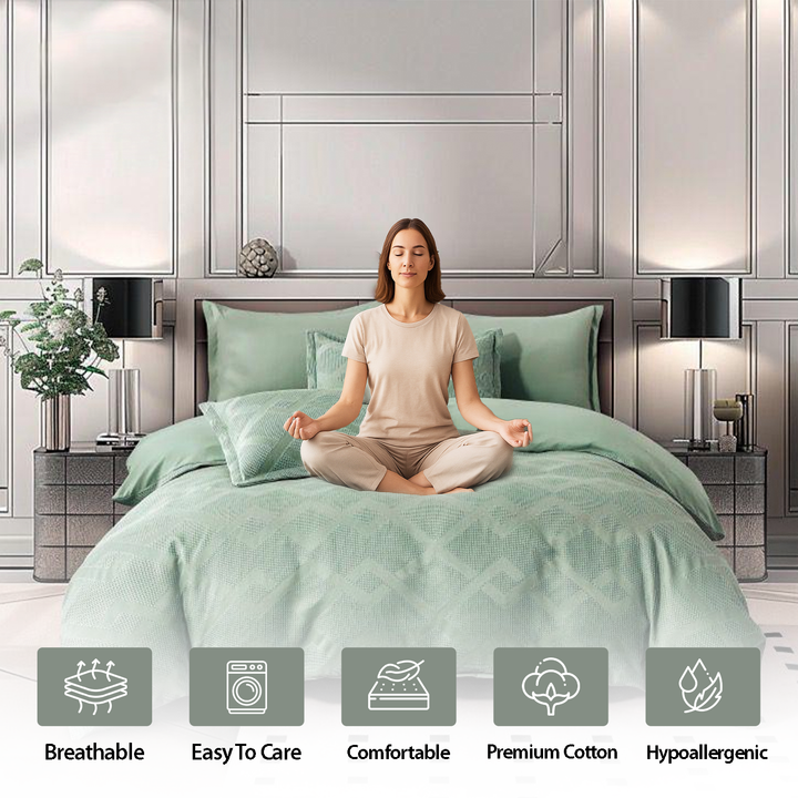 Royal Comfort King Bed Sheet Size 6 PCs Set – Premium Quality & Elegant Look (6FM62)