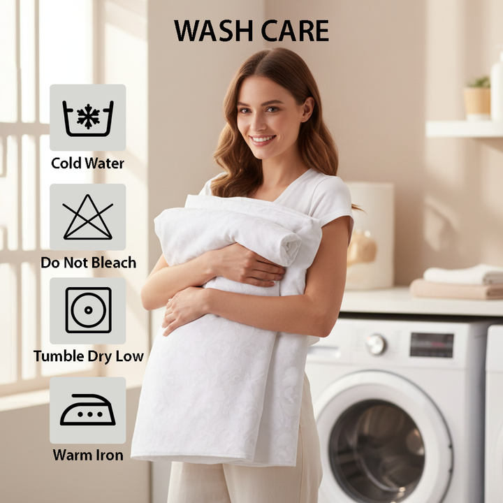 King Size Bedding Set 6 PCs with Duvet Cover 220x240 King Bed Sheets(6FM13)