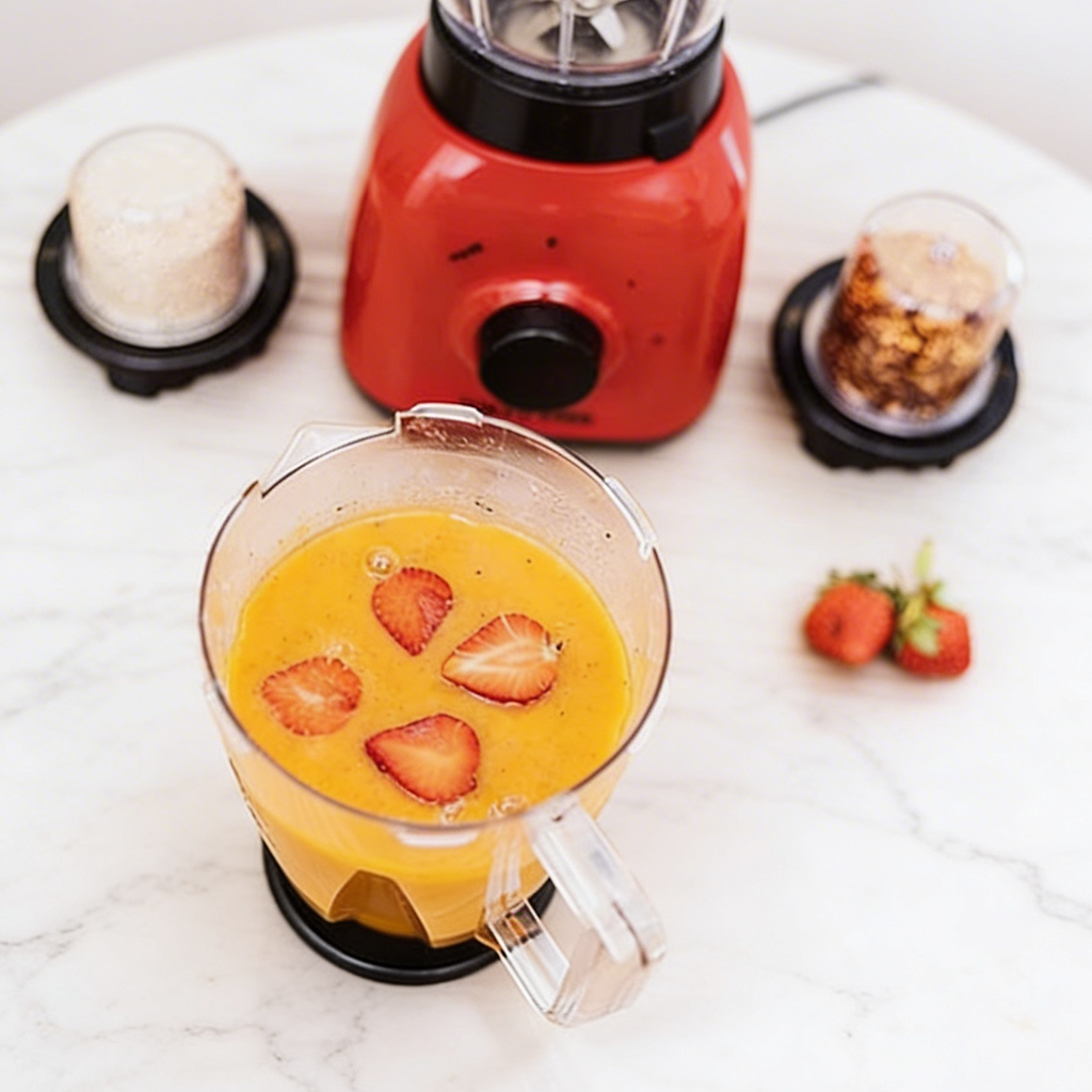 Mixer grinder with multiple jars for kitchen use