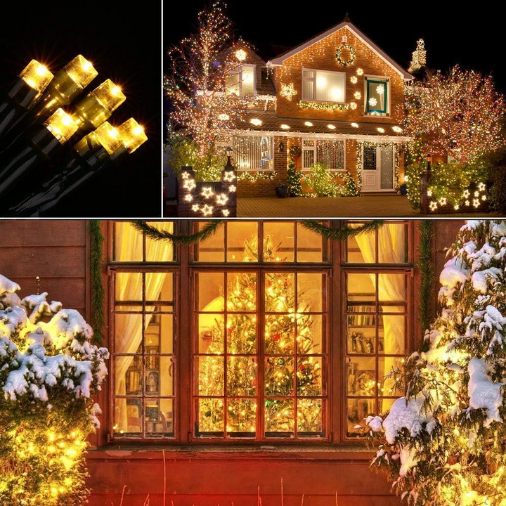LED String Lights for Home Decoration, Fairy Lights for Diwali, Christmas Decoration Lights (Warm White)
