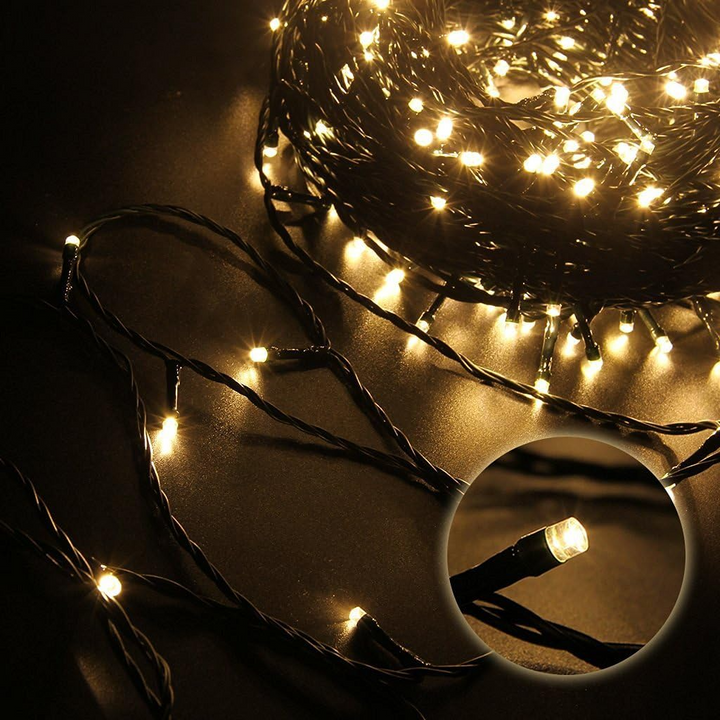 LED String Lights for Home Decoration, Fairy Lights for Diwali, Christmas Decoration Lights (Warm White)