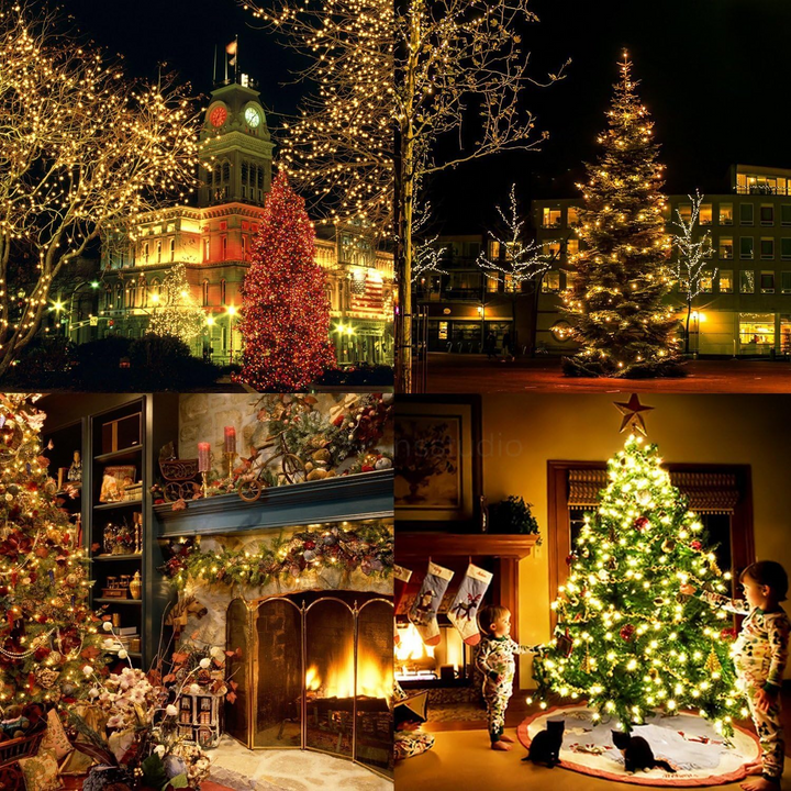LED String Lights for Home Decoration, Fairy Lights for Diwali, Christmas Decoration Lights (Warm White)