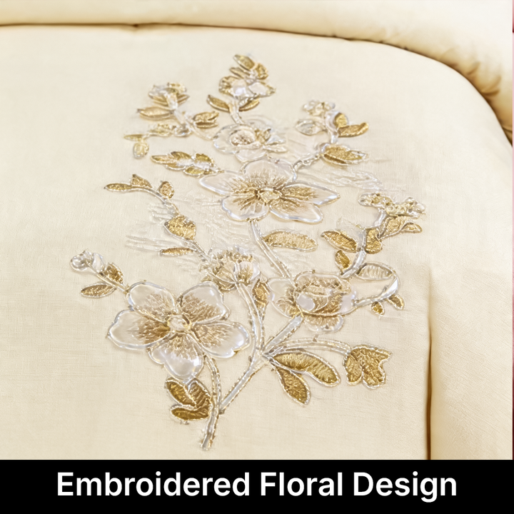 Decorative floral bedding set for stylish bedroom