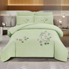 Embroidery-Floral-Green