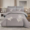 Embroidery-Floral-Grey
