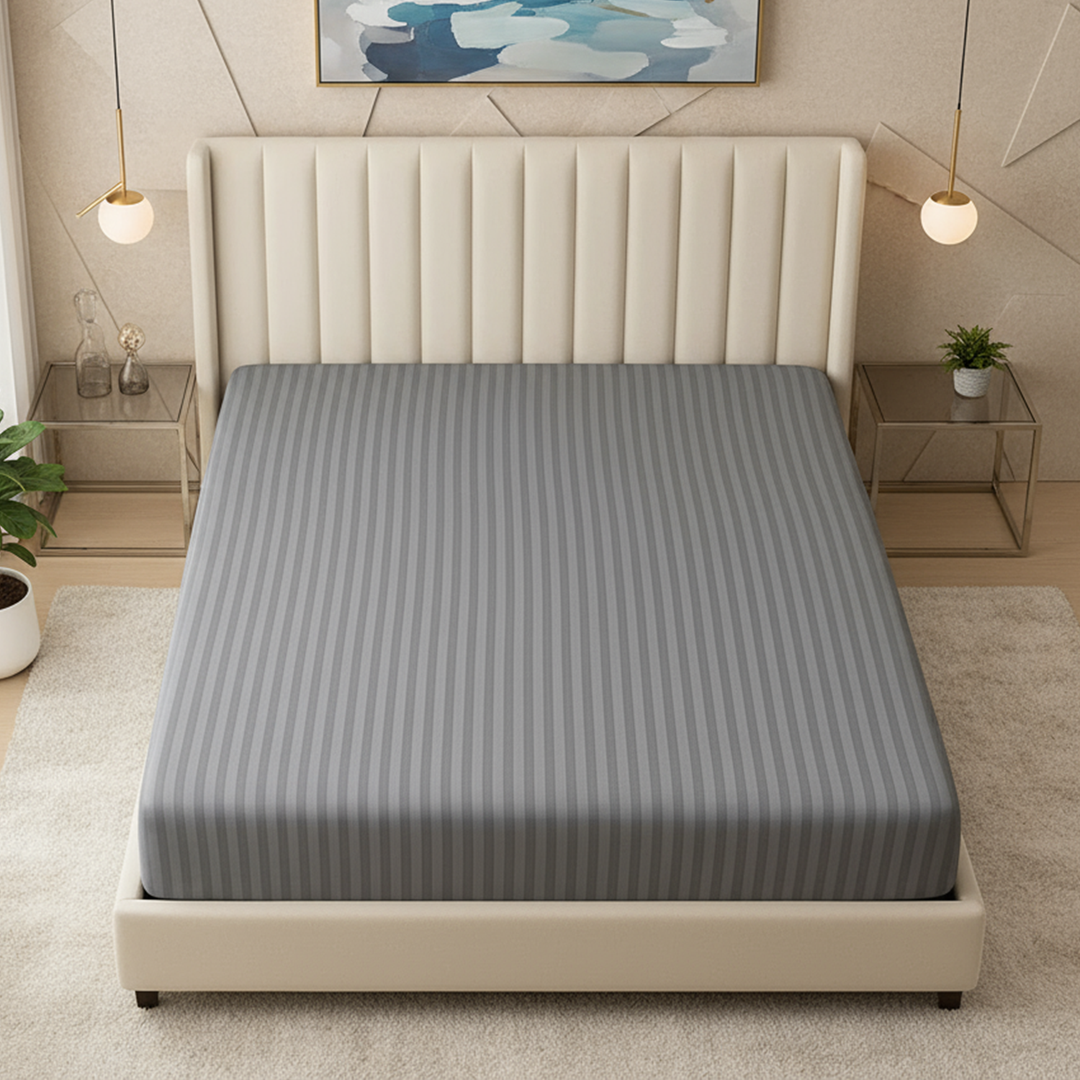 Hotel-Quality Premium Fitted Sheet – Deep Pockets, Smooth & Durable Fabric