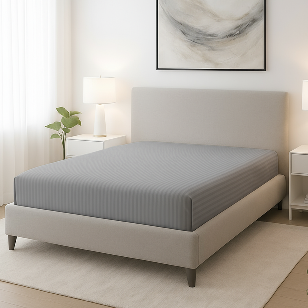 Hotel-Quality Premium Fitted Sheet – Deep Pockets, Smooth & Durable Fabric