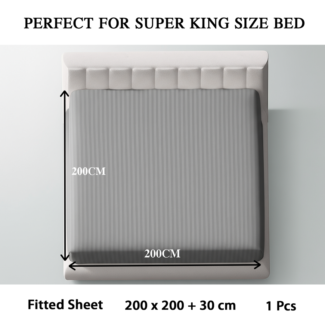 Hotel-Quality Premium Fitted Sheet – Deep Pockets, Smooth & Durable Fabric