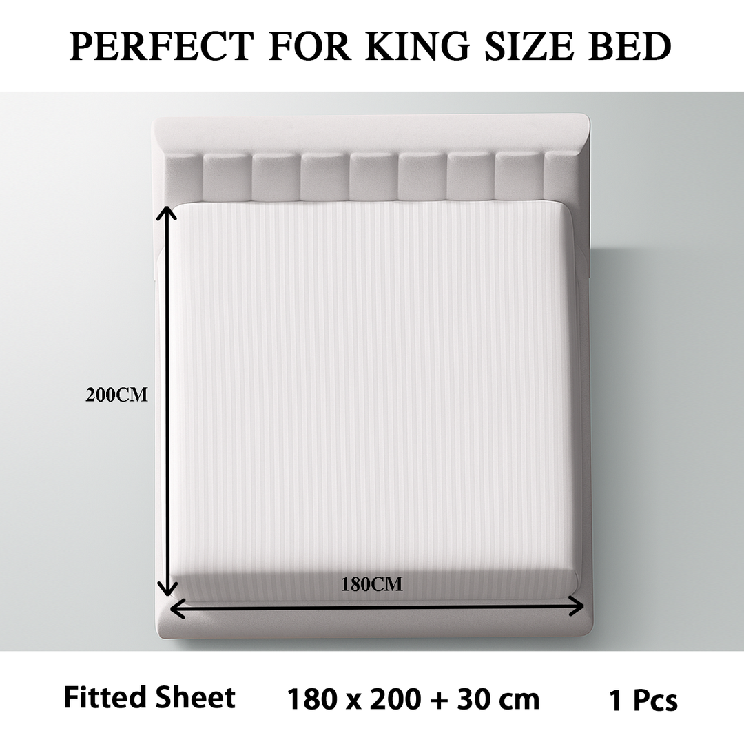 Hotel-Quality Premium Fitted Sheet – Deep Pockets, Smooth & Durable Fabric