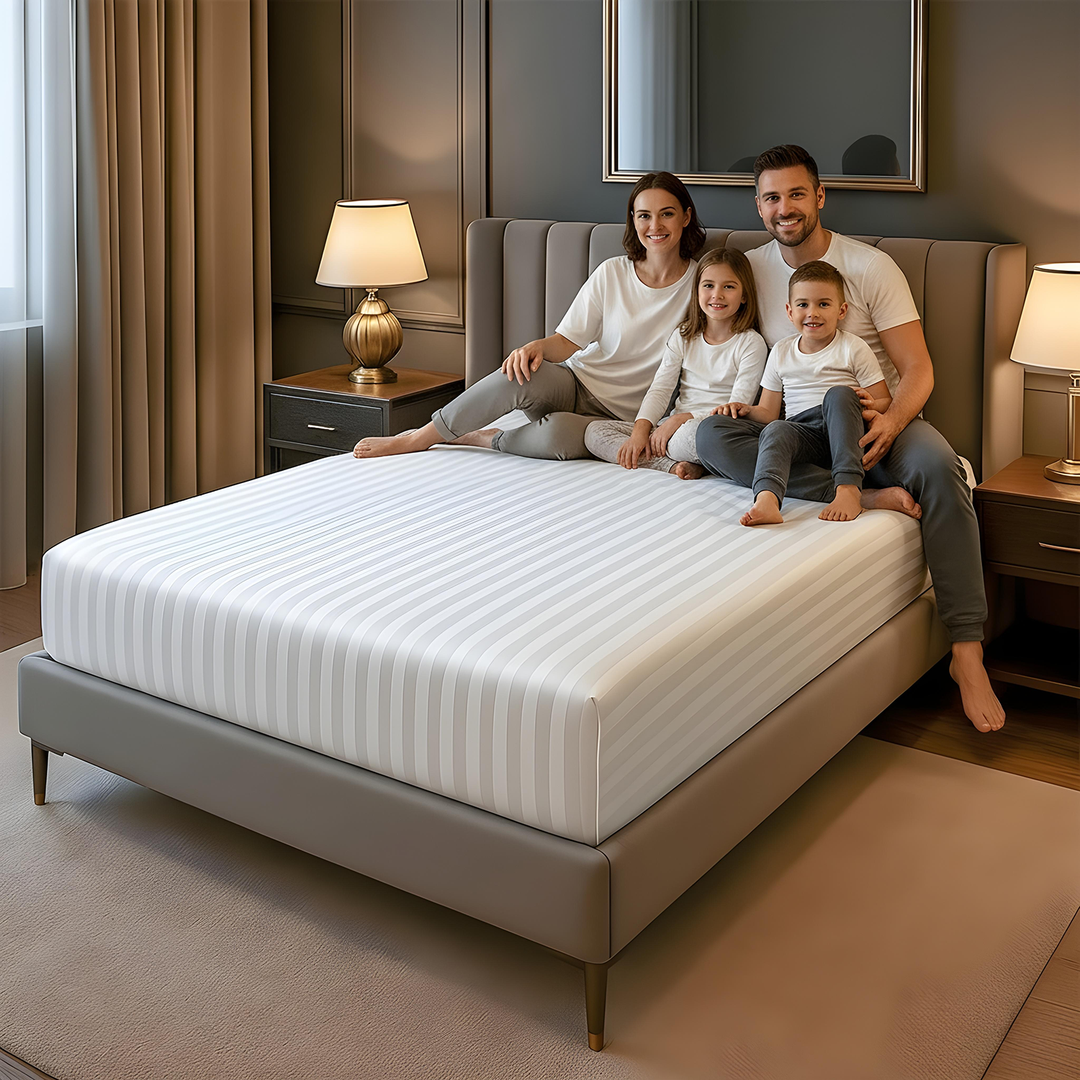 Hotel-Quality Premium Fitted Sheet – Deep Pockets, Smooth & Durable Fabric
