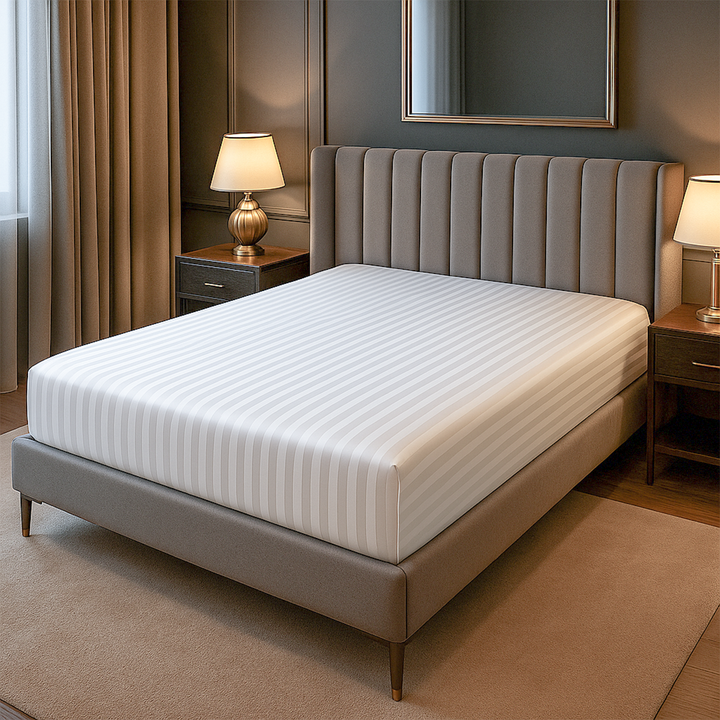 Hotel-Quality Premium Fitted Sheet – Deep Pockets, Smooth & Durable Fabric