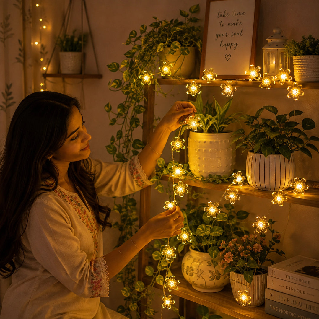 12 قطعة من أضواء الطاولة LED هلال رمضان مبارك - مجموعة ديكور منزلي إسلامي بتوهج دافئ