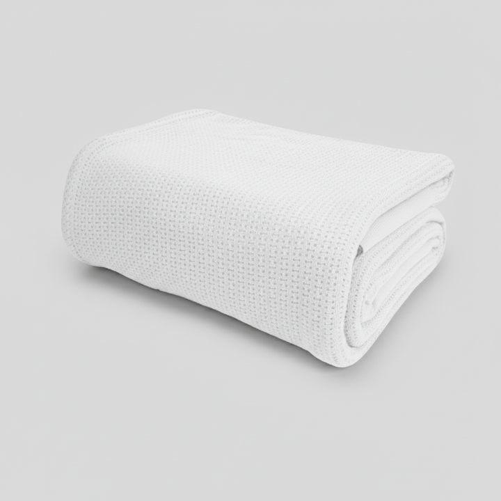 Lightweight Cotton Thermal Blanket – Perfect for Everyday Home & Hospitality Use
