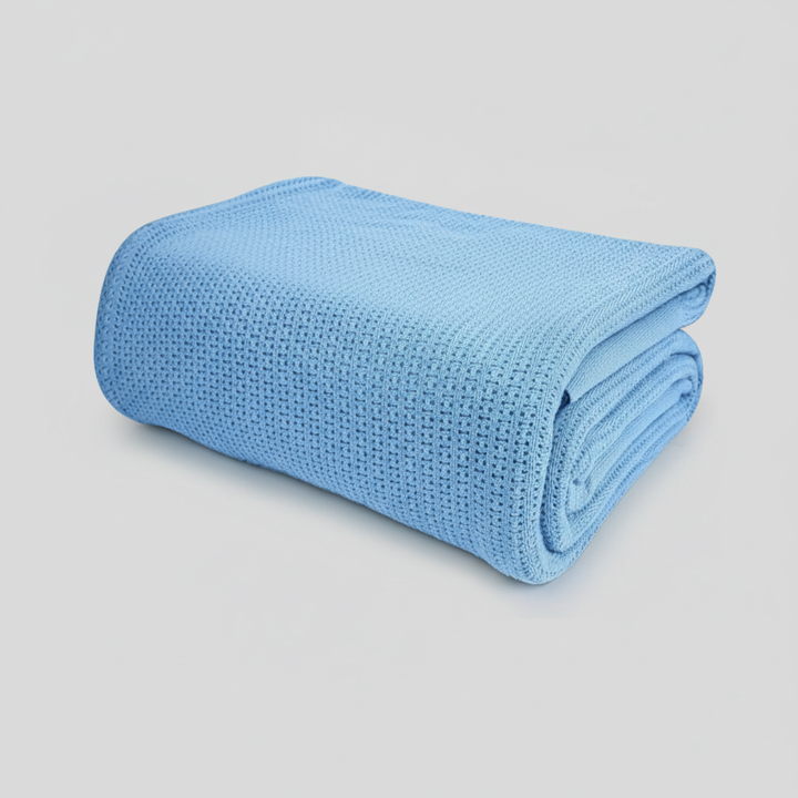 Lightweight Cotton Thermal Blanket – Perfect for Everyday Home & Hospitality Use