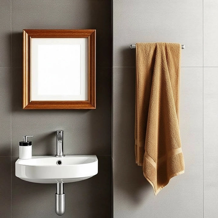 6 PCs Premium Hand Towels Set, 600 GSM Extra Large Hand Towels With 100% Soft Cotton