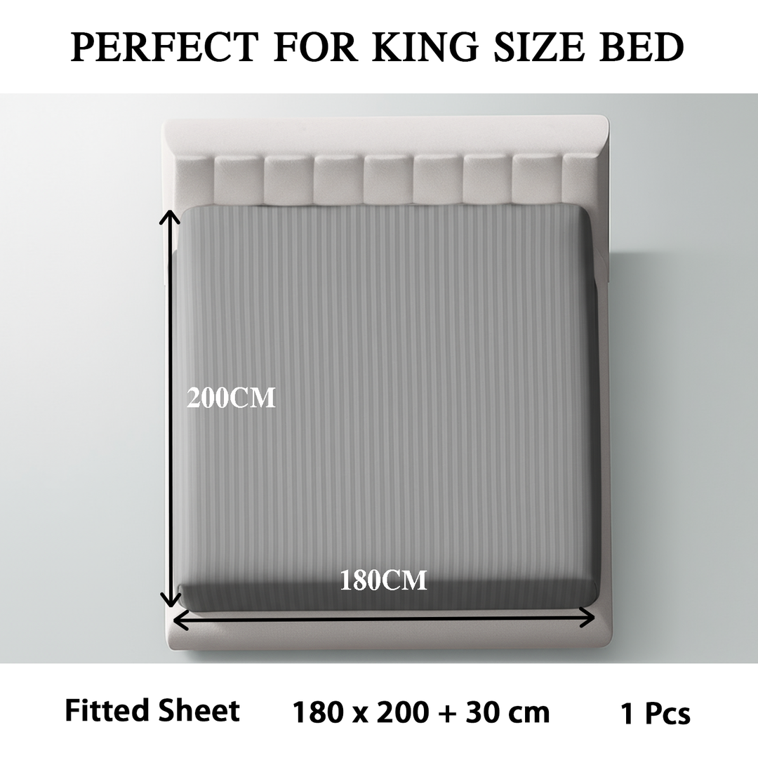 Hotel-Quality Premium Fitted Sheet – Deep Pockets, Smooth & Durable Fabric
