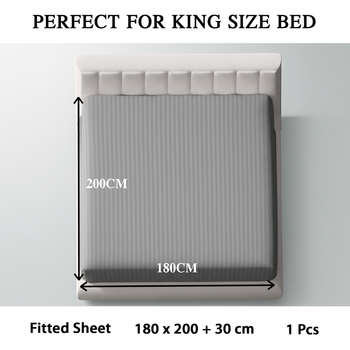 Hotel-Quality Premium Fitted Sheet – Deep Pockets, Smooth & Durable Fabric