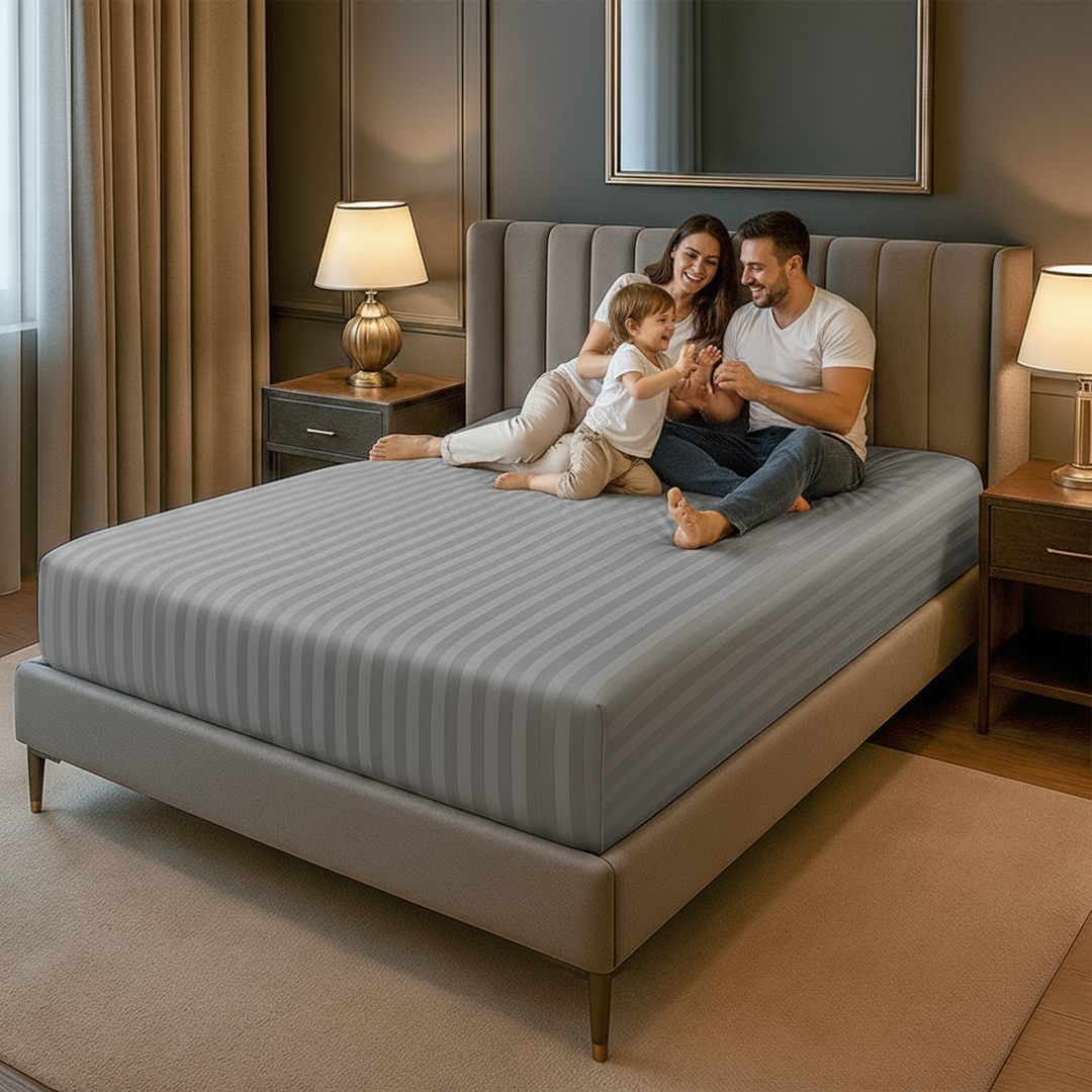 Hotel-Quality Premium Fitted Sheet – Deep Pockets, Smooth & Durable Fabric