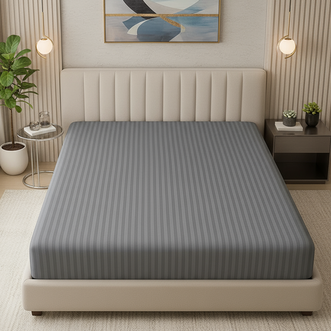 Hotel-Quality Premium Fitted Sheet – Deep Pockets, Smooth & Durable Fabric