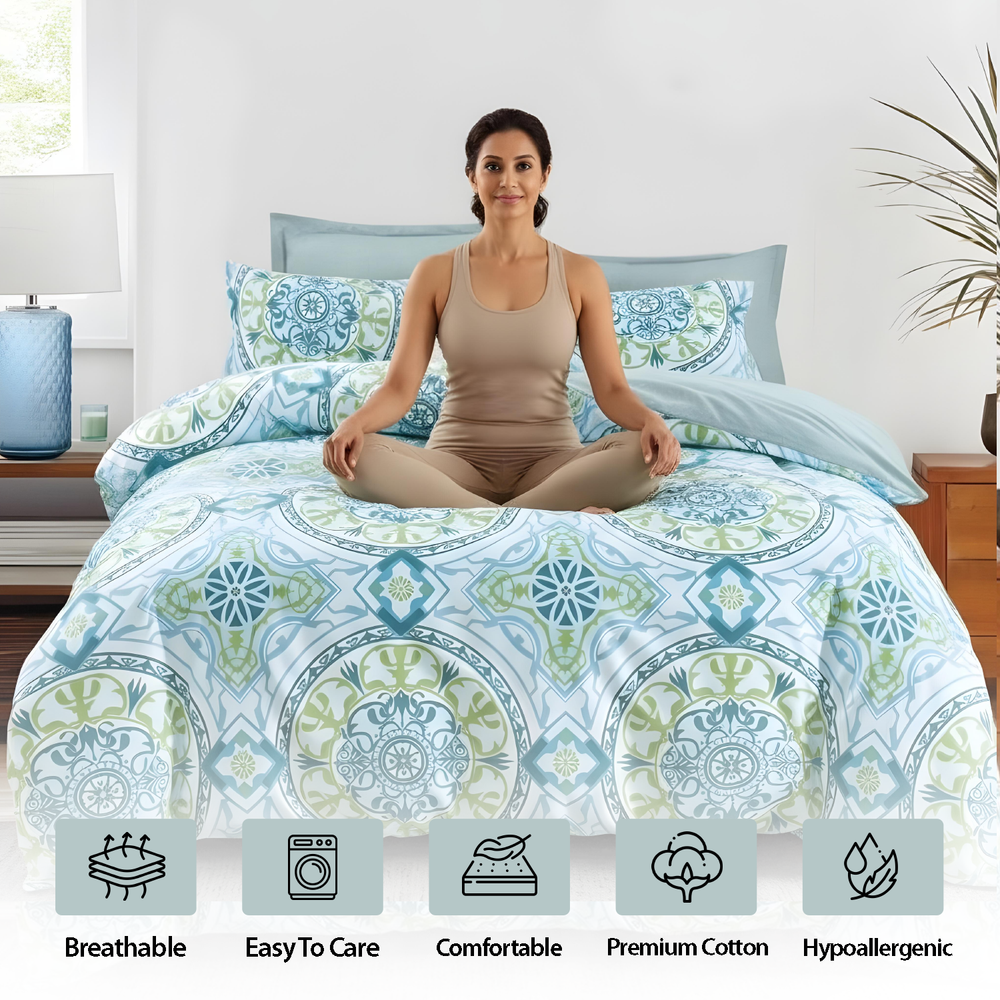 cotton bedsheet set uae