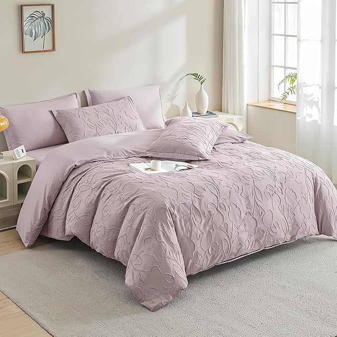 6 PCs King Size Quilt Bed Sheet Set – Duvet Cover, Fitted Sheet & pillow cases (6FM45)