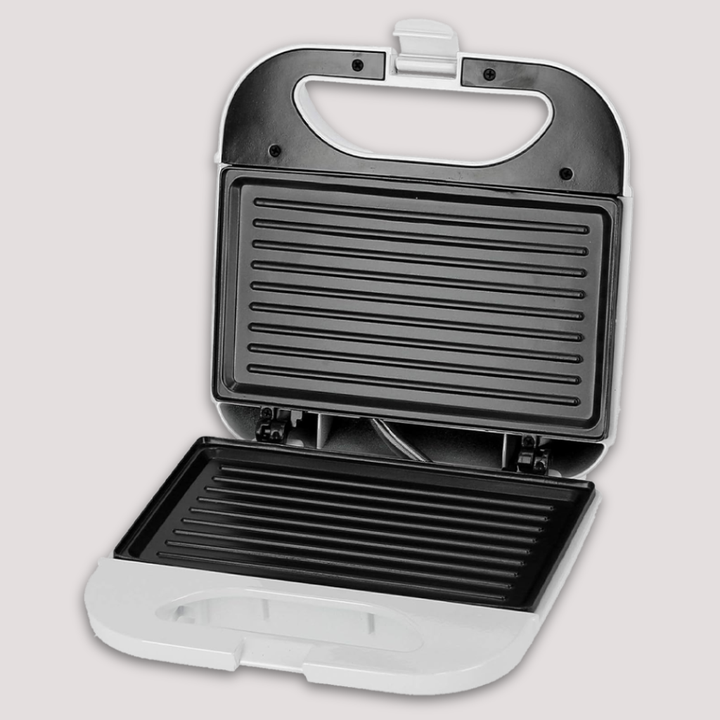 Electric sandwich maker grill with non stick plates
