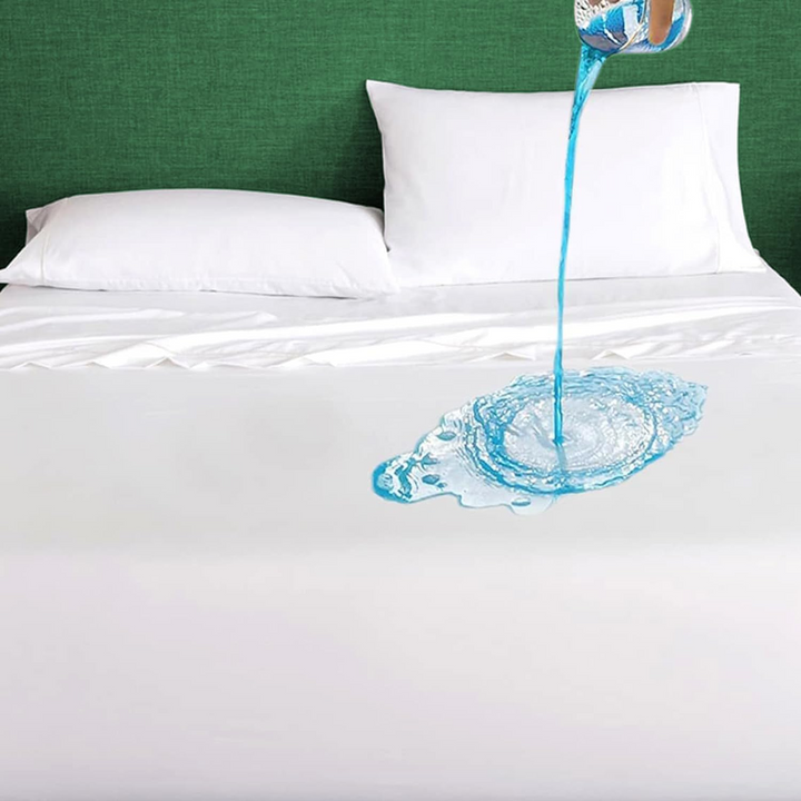 Mattress Protector Cotton Hypoallergenic Waterproof - Single Size (90x200 cm)