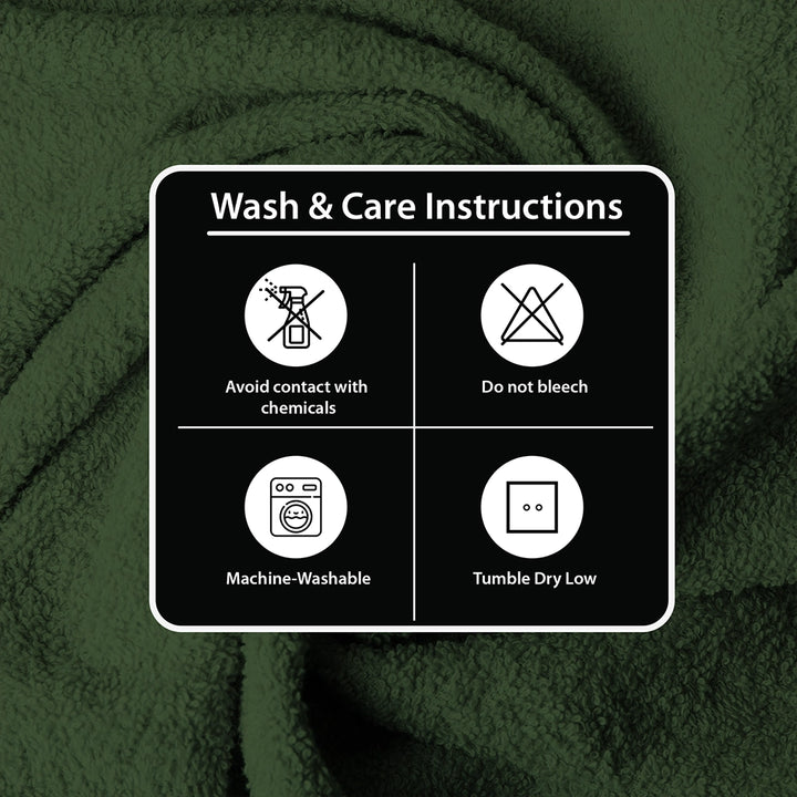 12 Pack Premium Wash Cloths and Face Towels Set (30 x 30 CM) 600 GSM 100% Cotton Soft