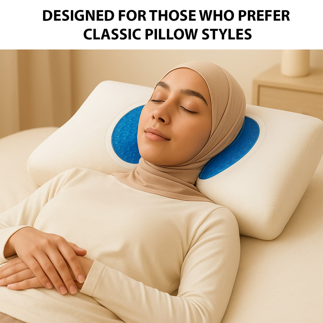 Best Partition Cervical Spine memory Gel Foam Pillow for Cervical Spine Stretch & Relax