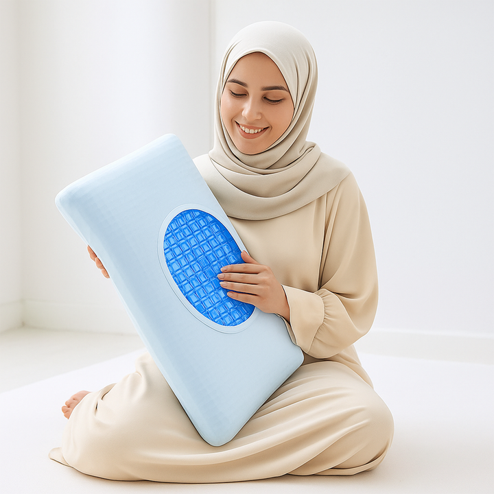 Cervical Spine Memory Foam Pillow for Sleeping – Neck, Shoulder & Back Pain Relief Pillow