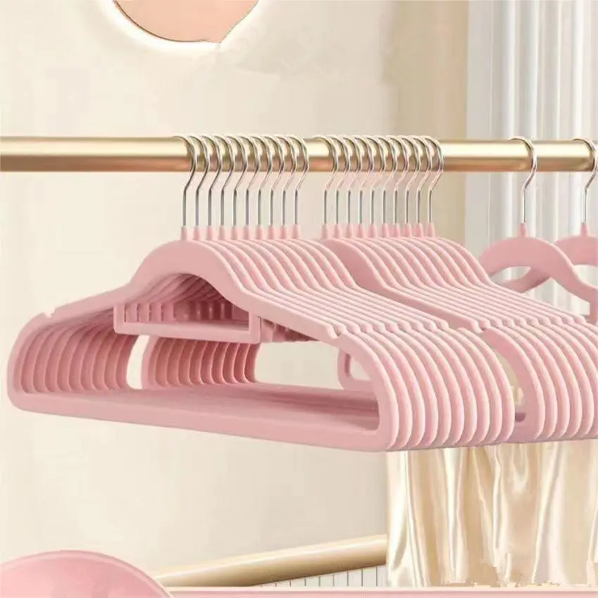 MOONCEE Premium Velvet Hangers- Non-Slip Clothes Hangers, Coat, Pants Hangers