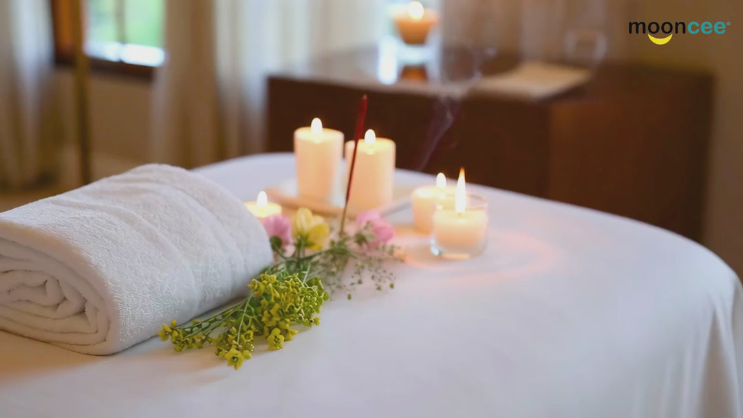 منشفة فندق بيضاء - مجموعة من 4 قطع مناشف حمام للضيوف 70 سم × 140 سم مناشف قطنية نقية (أبيض)