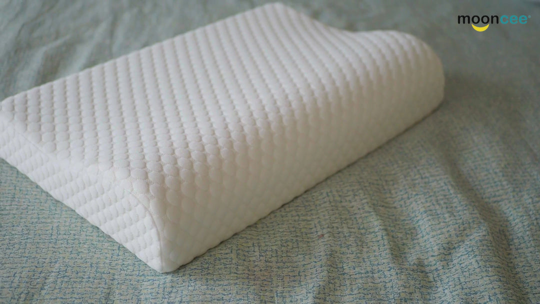 MOONCEE Orthopedic Memory Foam Pillow – Contour Design for All Sleepers  (LP-298)