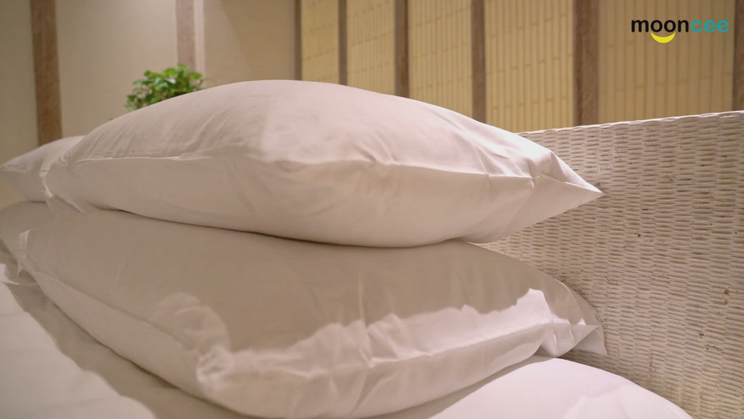 2 PCs Pillows Standard Size, Hotel Quality Premium Fiber Bed Pillows for Sleeping