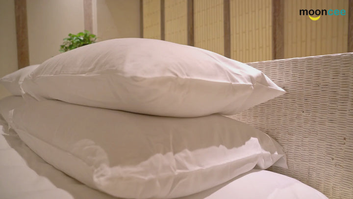 2 PCs Pillows Standard Size, Hotel Quality Premium Fiber Bed Pillows for Sleeping