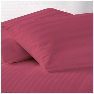 4 PCs Single Bed Sheets Set With Duvet Cover Set 160x220 cm Bedding Set (Pink)