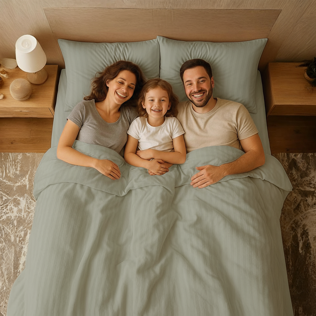 King Size Bed Sheets 6 PCs with Duvet Cover 220x240 King Bedding Set (Grey)