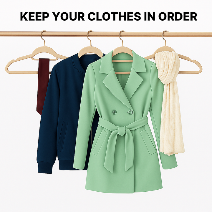 MOONCEE Premium Velvet Non-Slip Hangers – Ideal for Clothes, Coats & Pants