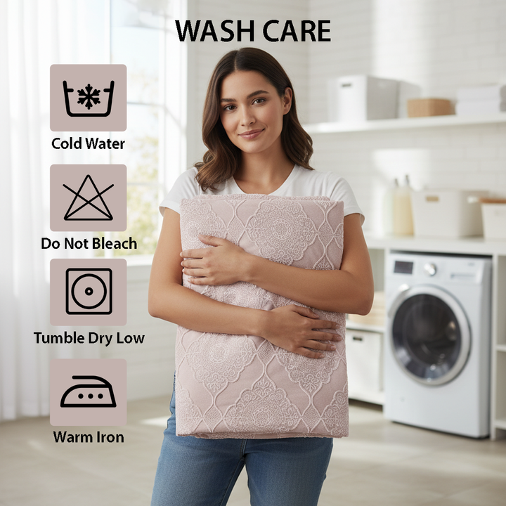 طقم سرير 6 قطع - فائق النعومة، كامل مع أغطية الوسائد وغطاء اللحاف (6FM62)