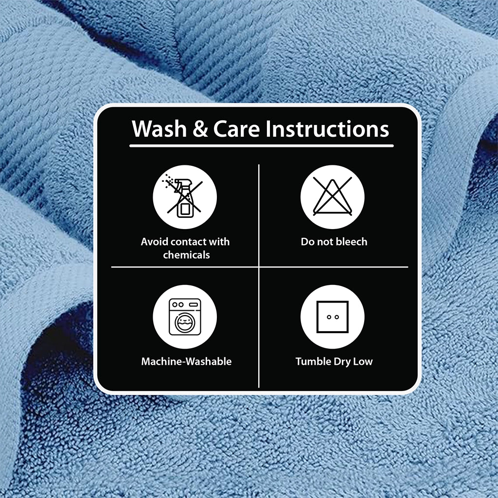 12 Pack Premium Wash Cloths and Face Towels Set (30 x 30 CM) 600 GSM 100% Cotton Soft