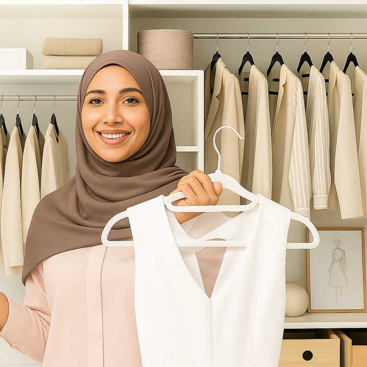 MOONCEE Premium Velvet Non-Slip Hangers – Ideal for Clothes, Coats & Pants