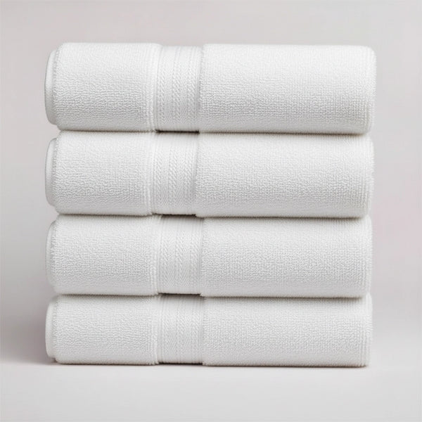 4 PCs Premium Bath Towels Set, Towel 70cm x 140cm,100% Cotton Hotel & Spa Towels